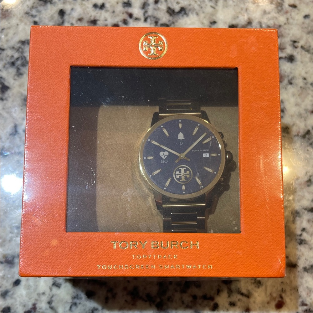 Tory Burch Gold Torytrack Touchscreen Women's Smartwatch